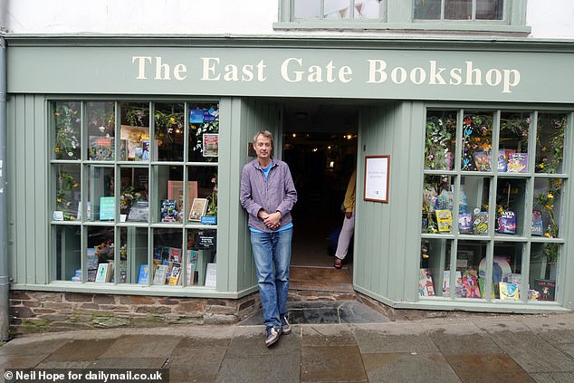Nigel Jones, of East Gate Bookshop pointed out that the small shop sizes in the town which is full of listed buildings also naturally puts big chains from moving in