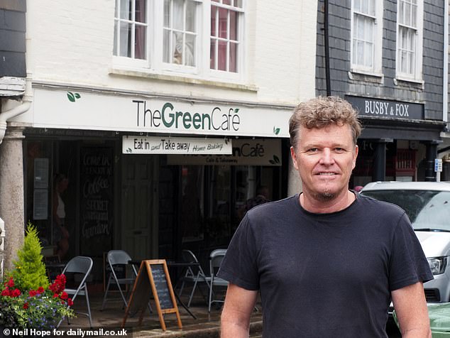 Speaking of Totnes' success, John Pollard, of The Green Cafe, said he 'shudders to think what it¿s like for shops in similar small towns in the north of England'