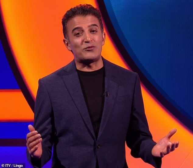 Good Morning Britain's Adil Ray (pictured), 51, was the beaming host who welcomed the contestants on to the latest edition of the popular ITV game show