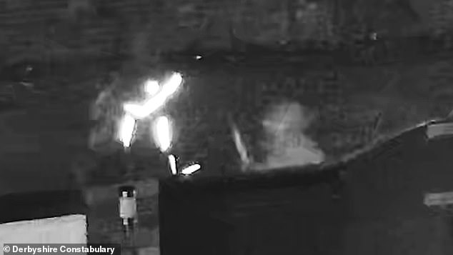CCTV footage showed Hartle holding the Rambo-style knife, before he fatally stabbed the victim