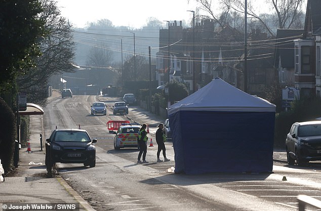 The attack happened on the evening of December 28 last year with the knife he kept hidden in his tracksuit bottoms