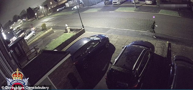 Hartle was seen running through several streets in Ilkeston before taking a taxi to Derby city centre