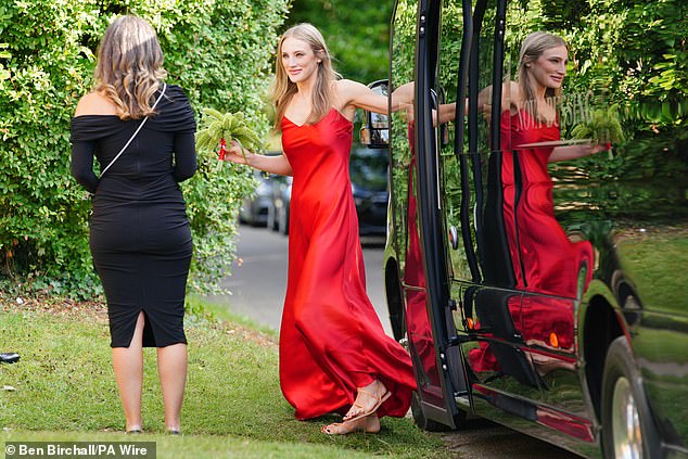 The couple had a guestlist full of tech royalty, celebrities, US politicians and even real royalty. The daughter of Bruce Springsteen, Jessica (pictured), was also one of nine bridesmaids