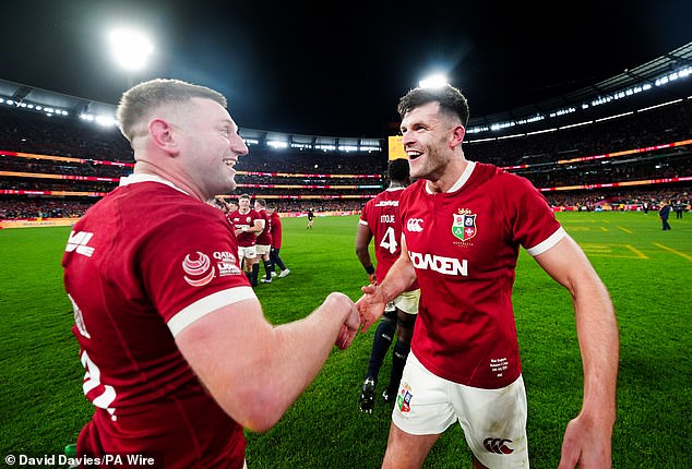 The spine of the team including Finn Russell, left, should be maintained, but the likes of Blair Kinghorn, right, should come into the side