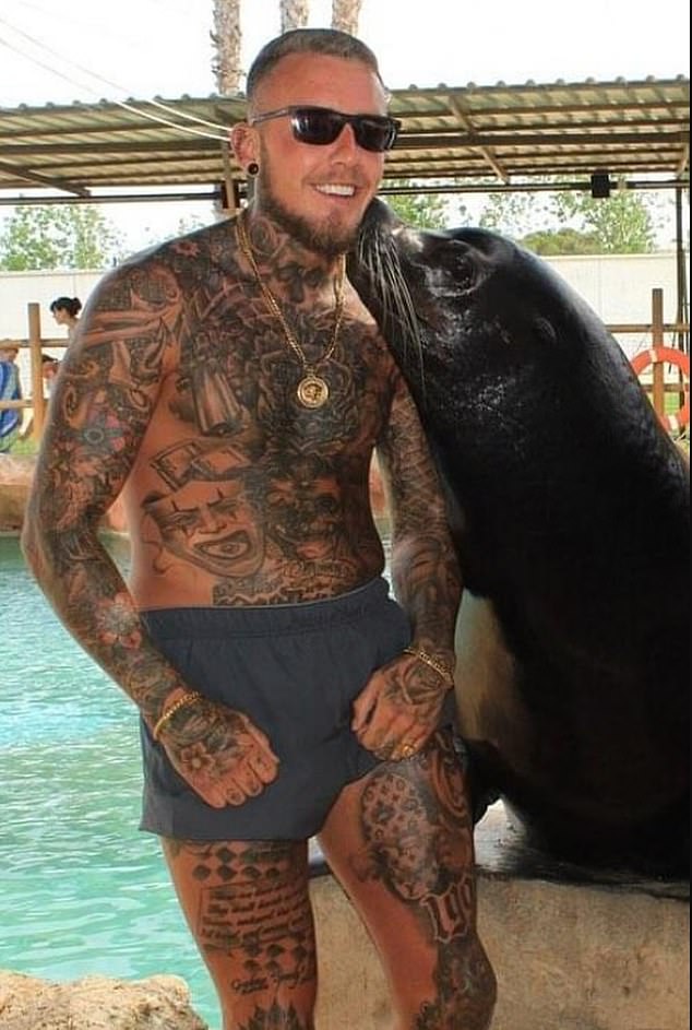 Mr George had spent time in Spain with a known drug dealer known as Jonny Smyth (pictured), 26, also from Northern Ireland, and a Czech man called Michal Maly - a former member of the French Foreign Legion