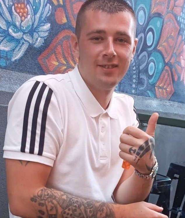 Dan McMeekin (pictured) almost died in the attack - but was rushed to hospital where his life was saved by surgeons