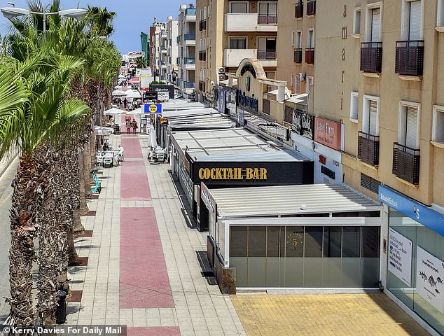 The strip at Cabo de Roig features several Irish bars that are commonly frequented by British and Irish travellers