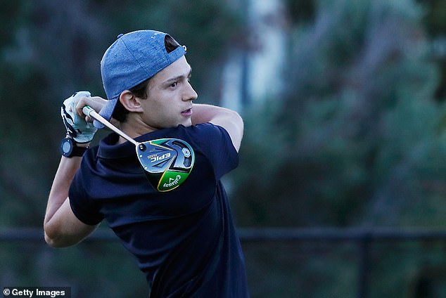 Holland, 27, is an extremely talented golfer, playing off a handicap of six while featuring regularly at amateur events