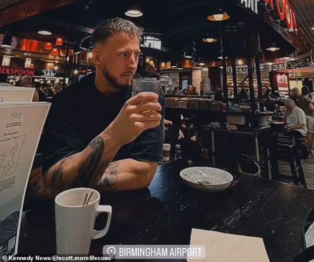 Mr McCormick said: 'There was no compassion or care whatsoever. After going back and forth we said we're not going to take separate flights and be in separate countries for hours'