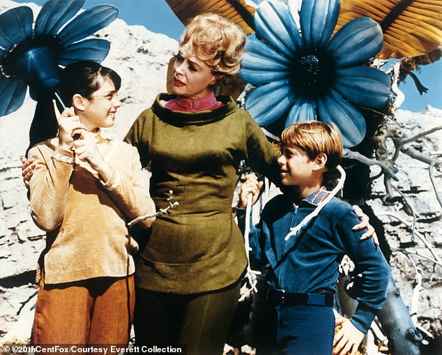 Then in the 1950s and 1960s, she achieved her lasting fame playing two beloved TV mothers, first Ruth on Lassie and then Maureen on Lost in Space (pictured)