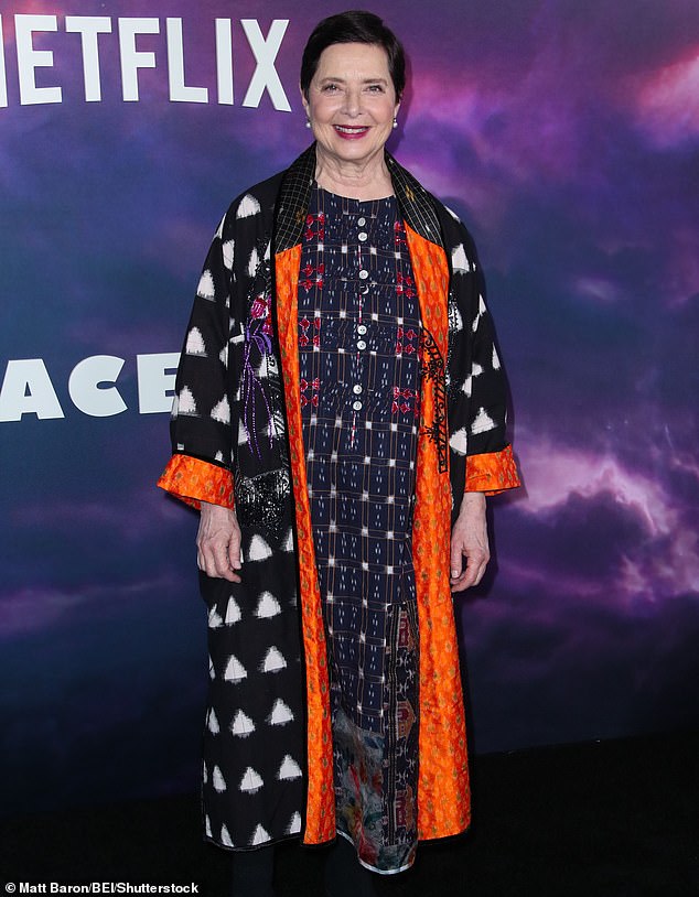 She addressed her 'nepo baby' status while promoting the film last year, saying: 'Of course it opens the door, because people are curious to see you,' via the Guardian; pictured last year