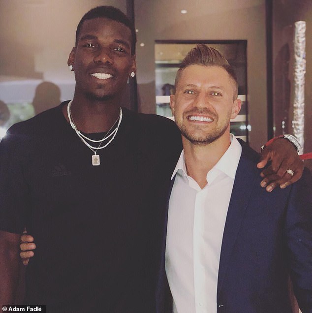 He worked with footballer Paul during his time at Manchester United, transforming the interior of his £3 million mansion in Cheshire