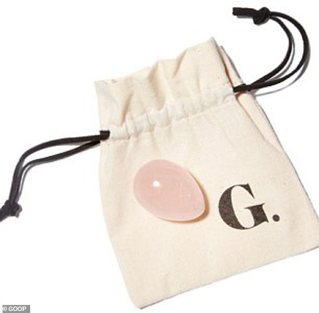 Shiva Rose had recommended inserting the Goop rose quartz egg vaginally and leaving there for as long as a full night