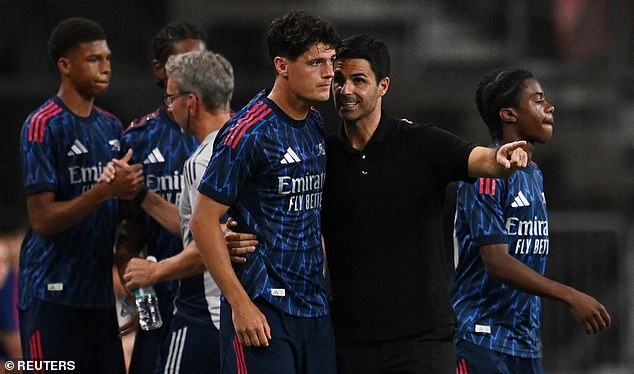 Mikel Arteta's men followed up their 1-0 win over AC Milan in Singapore in midweek with a productive run out on Sunday
