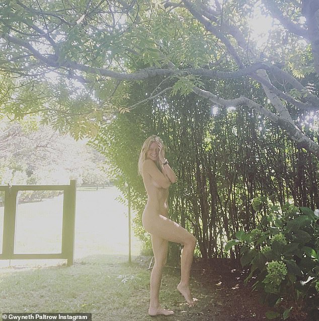 In 2020, the star sent fans wild by stripping naked and posing in her garden to celebrate her 48th birthday