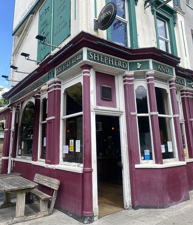 Neighbours said that Mr Longworth used to regularly drink at the Shepherd and Flock - a stone's throw from his flat