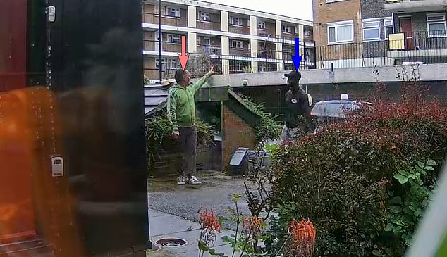July 8: Later that day, at 7.21pm, Mosquera and Mr Alfonso are seen walking into the house after an outing. At this point, Mr Longworth is believed to already be dead