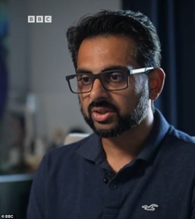 Out there at the same time as Ms Donaghey was Miten Patel who was determined to bring home his parents