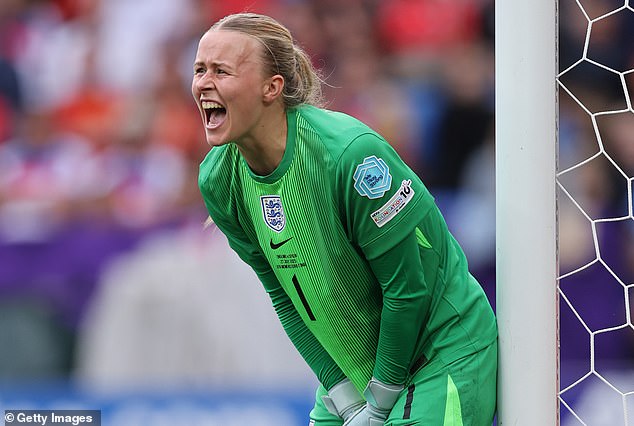Hannah Hampton made two saves in the shoot-out and had a solid performance in the game