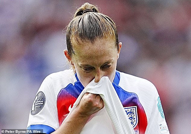 Keira Walsh struggled to impose herself on the game and was dribbled past on two occasions