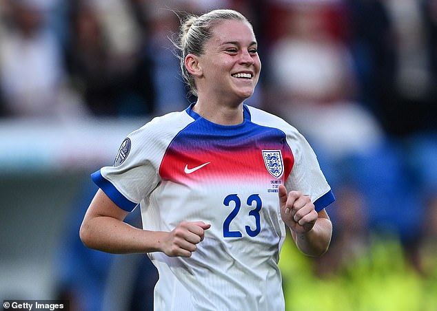 Alessia Russo worked relentlessly and got her well-deserved first goal of the knockout stages