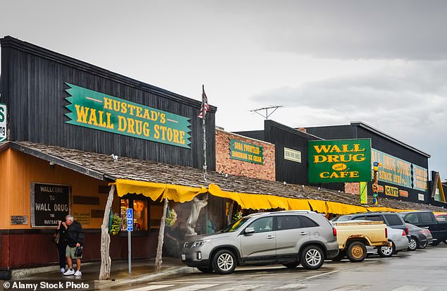 Wall Drug attracts around 2 million tourists each year and started out as a small pharmacy in 1931