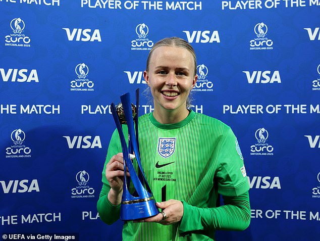 Chelsea goalkeeper Hampton saved two penalties in the shootout as England got revenge for the World Cup final two years ago