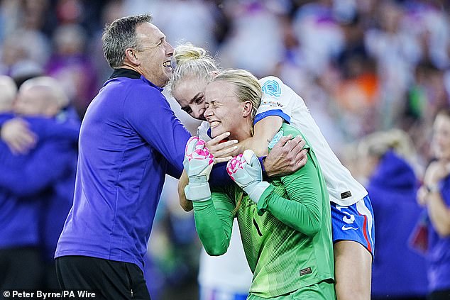 She kept her side in the final and then stood up to the pressure of the dreaded shoot-out