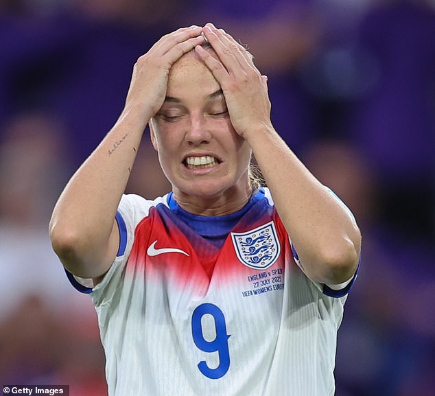 Mead accidentally slipped and committed a double touch of the ball before scoring