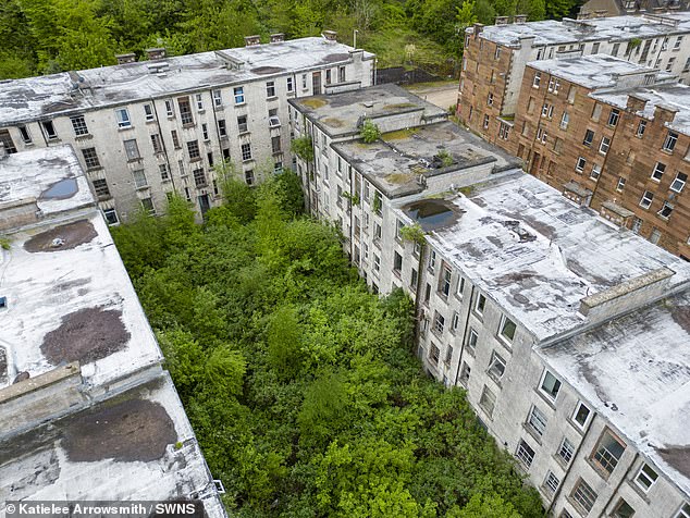 These days, the infamous run down Clune Estate in Port Glasgow is strangely quieter