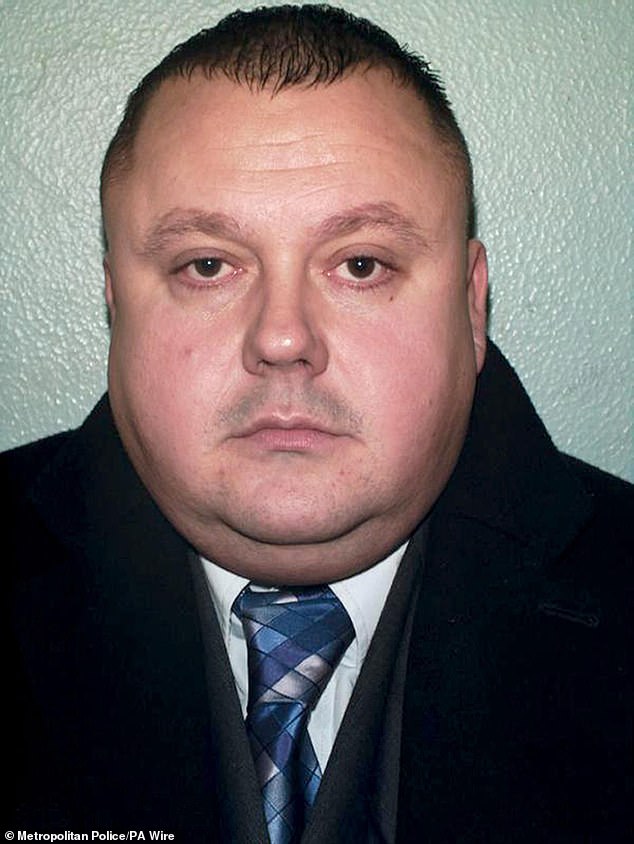 Pictured: Serial killer Levi Bellfield, who was brought to justice by DCI Sutton