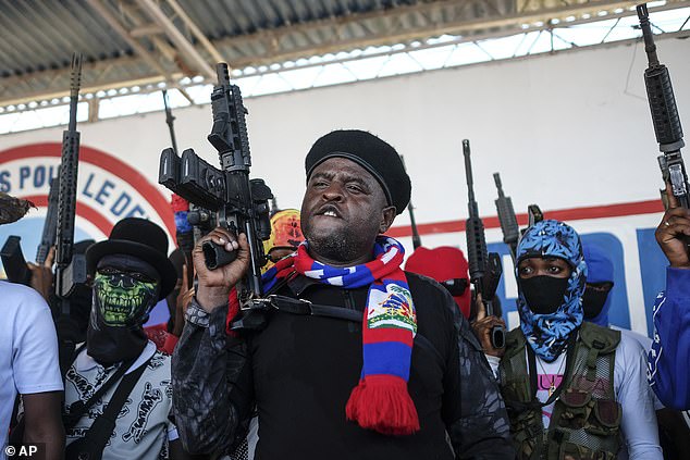Jimmy 'Barbecue' Chérizier is a former cop who now runs the country's most powerful gang