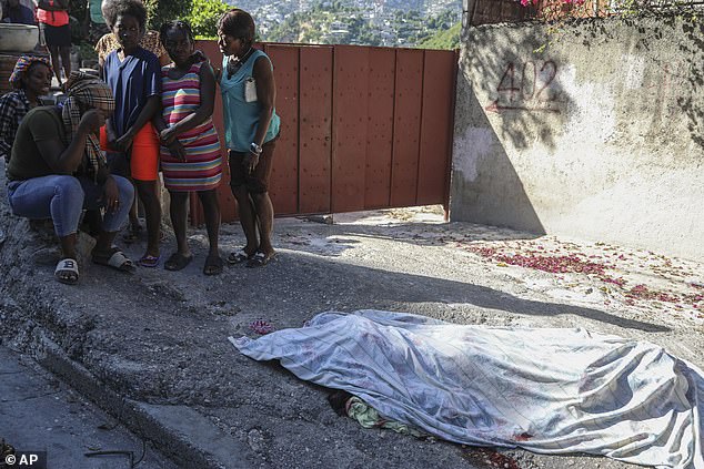 Dead bodies laying cold in front of homes have become a norm for the frightened citizens of Haiti's biggest cities