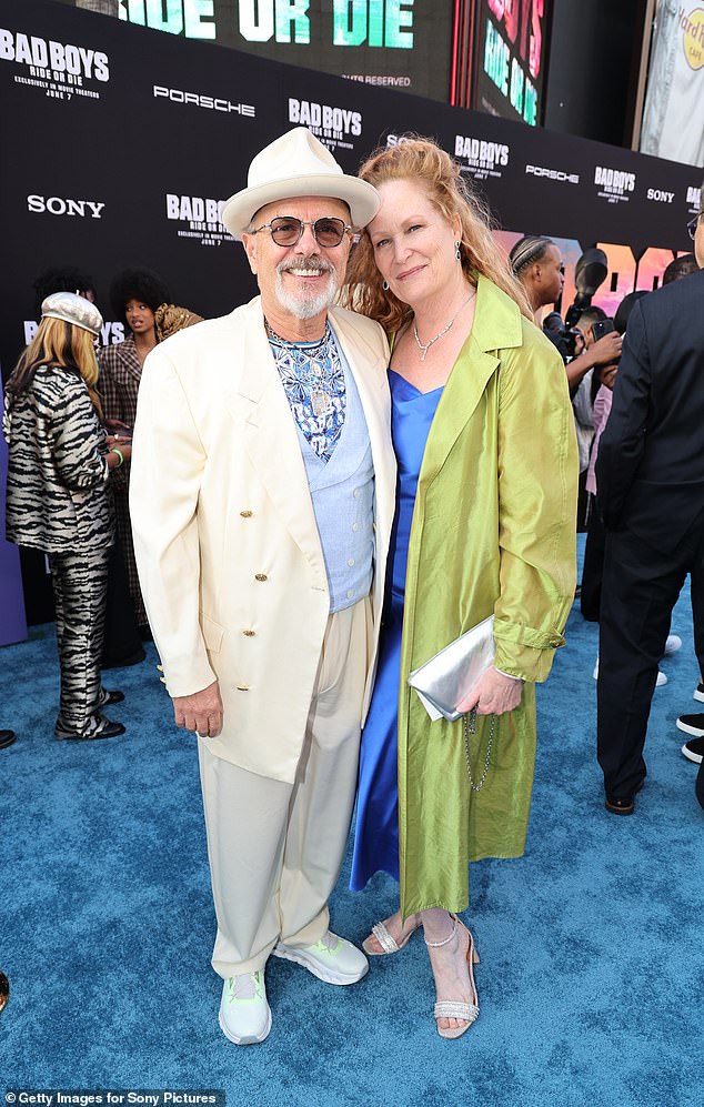 The actor said he self-medicated to deal with his symptoms, which caused difficulties at home. 'My wife [actress Nancy Sheppard] and my kids were ready to throw me out,' he said;  Pictured in Los Angeles in May 2024
