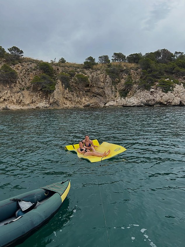 The duo enjoyed a summer holiday together just weeks before the tournament in Switzerland