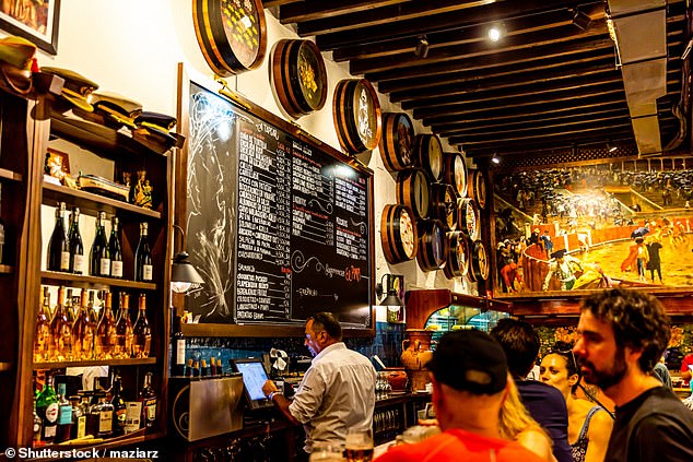 Brits frequenting bars in the Costa del Sol city are being warned about noise pollution too
