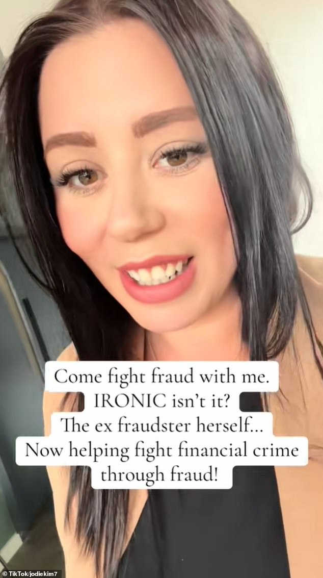 Jodie now works with WeFightFraud to help people avoid falling victim to other scammers