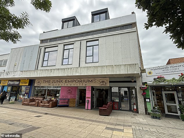 It is owned by Mountley Group whose Director, Hersch Schneck, also owns a migrant hotel in nearby Cosham