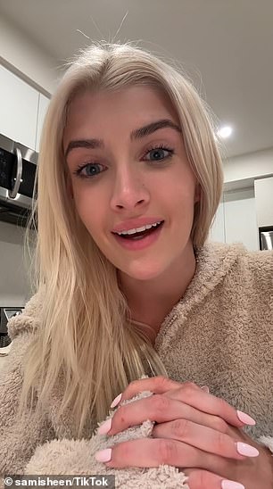 The Only Fans model, 21, said: 'Nothing aggravates me more than when someone is like, "Oh, my god. I'm so OCD I need to keep my room clean and organized."'