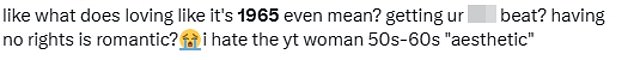 Jessie's lyrics attracted fury online, with many believing the remark was tasteless and made light of a period of horrific misogyny for women