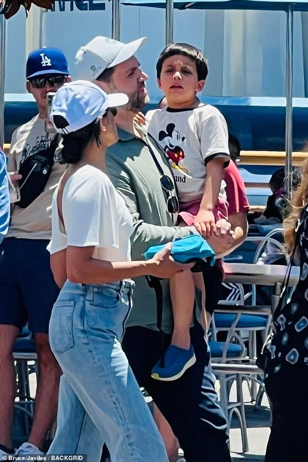 The Vice President visited Disneyland in Anaheim, California with his family earlier this year