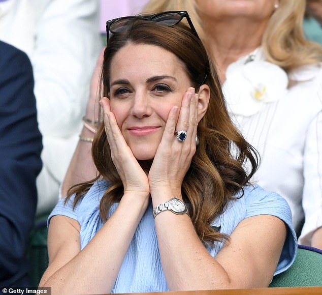 Eagle eyed royal fans were quick to make comparisons, with one writing: 'She's her mother's daughter!'