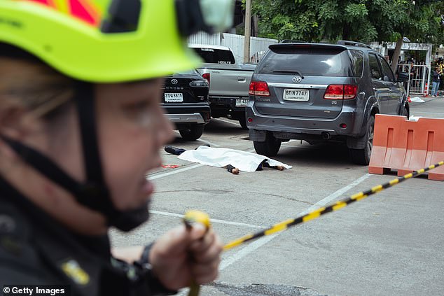 At least six people have been killed after a mass shooting in a market in Bangkok, Thailand