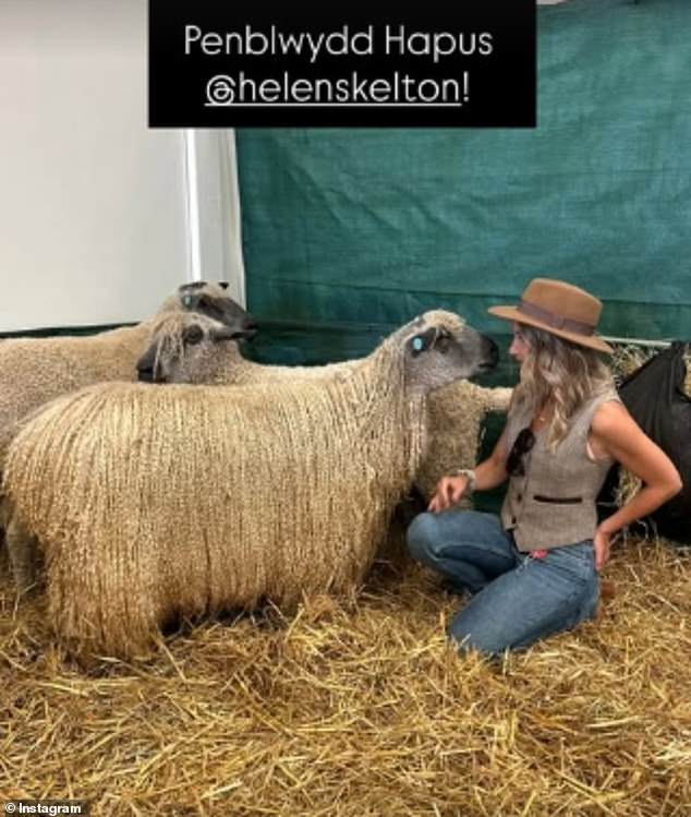 In July, Gethin paid tribute to Helen as she turned 42 birthday by wishing her happy birthday in Welsh