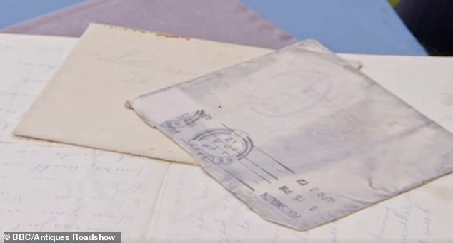 But the siblings insisted they had no plans to sell the letter (pictured) and instead were going to give it to a museum