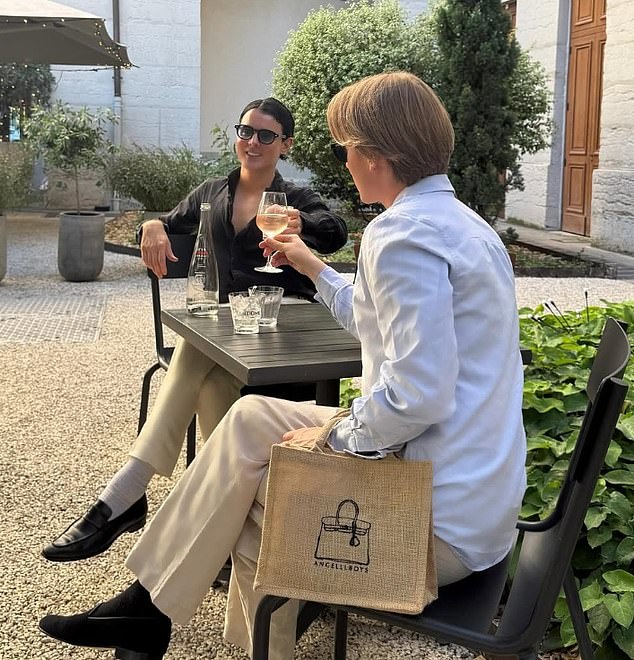 They apparently think nothing of splashing £1,050 on a glass of champagne - or paying £115 for a presumably very comfy pair of socks