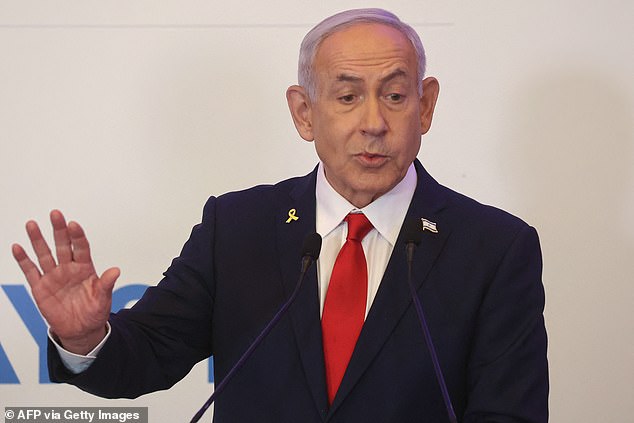Israeli PM Benjamin Netanyahu said it was a 'bald-faced lie' to claim he is applying a campaign of starvation in Gaza