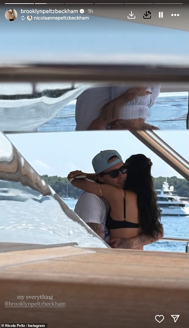 Meanwhile amid their trip Nicola gushed and branded her hunky husband 'her everything'