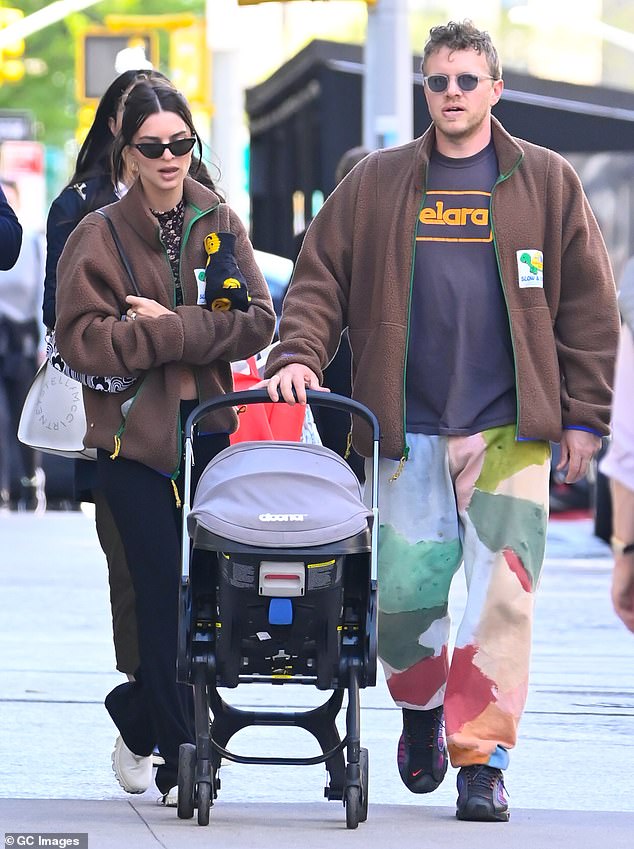 Emily and Sebastian have been co-parenting their four-year-old son Sylvester, who reportedly lives with the model full-time but sees his father a few times a week