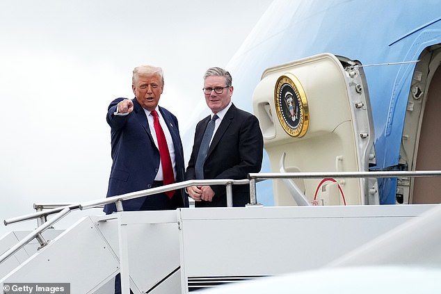 Trump's renewed threat came a day after he announced a major deal with the European Union